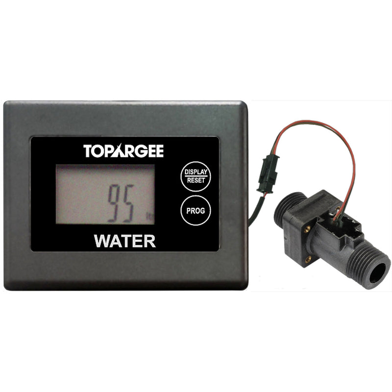 H2Flow Surface Mount Battery Powered Water Gauge and Flow Sensor