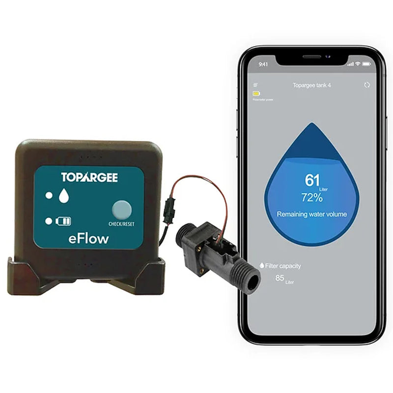 H2Flow Surface Mount Bluetooth Water Gauge and Flow Sensor