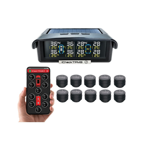 iCheck TPMS App Control 10 sensor kit with Smart Monitor and app