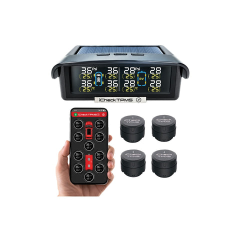 iCheck TPMS App Control 4 sensor kit with Smart Monitor and app