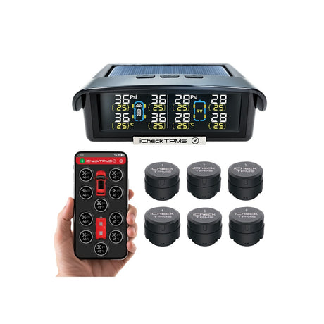 iCheck TPMS App Control 6 sensor kit with Smart Monitor and app