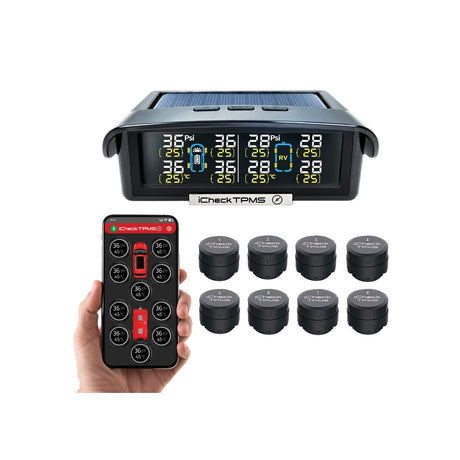 iCheck TPMS App Control 8 sensor kit with Smart Monitor and app