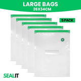 Large Bags - 5 Bags to suit SEAL IT Vacuum Sealer