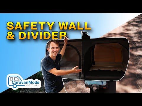 Camper Trailer Safety Wall & Divider