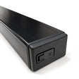 Promore Products Aluminium Caravan Pole Carrier in black on a clean white background