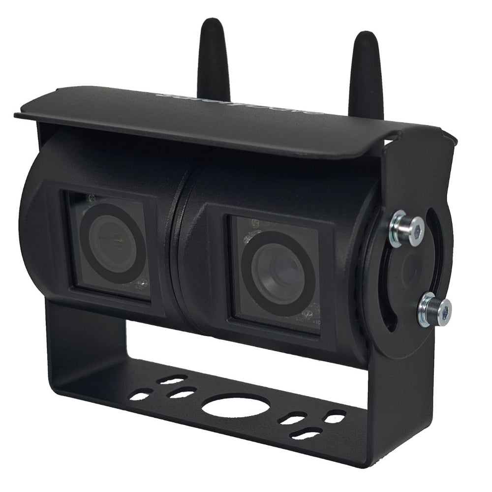 Safety Dave AHD 120/45 Degree Wireless Rear Vision Dual Camera with Dash Monitor