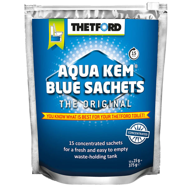 Thetford Concentrated Aqua Kem Blue Additive Sachets Pack of 15