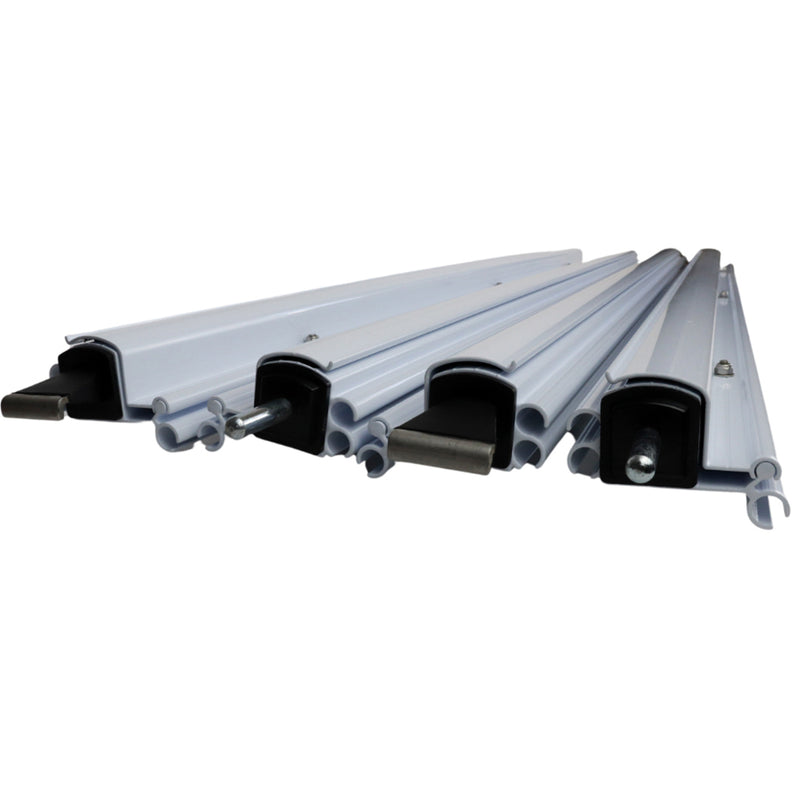 Supex White Caravan Awning Secura Bar Anti Flap Kit