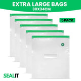 XL Bags - 5 Bags to suit SEAL IT Vacuum Sealer