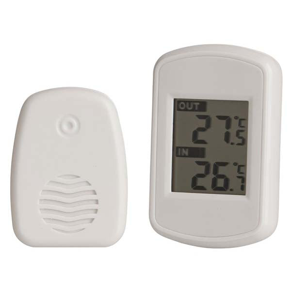 Dual Zone LCD Thermometer - Caravan Fridge or Ambient Temp