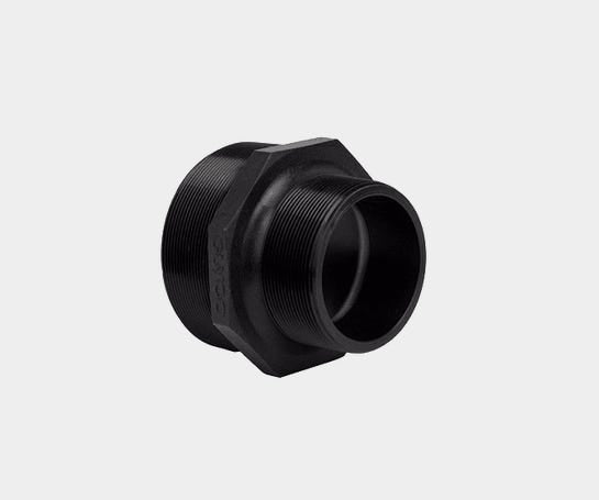 1-1/2" BSP (40mm) to 1" (25mm) Male Threaded Reducer Nipple