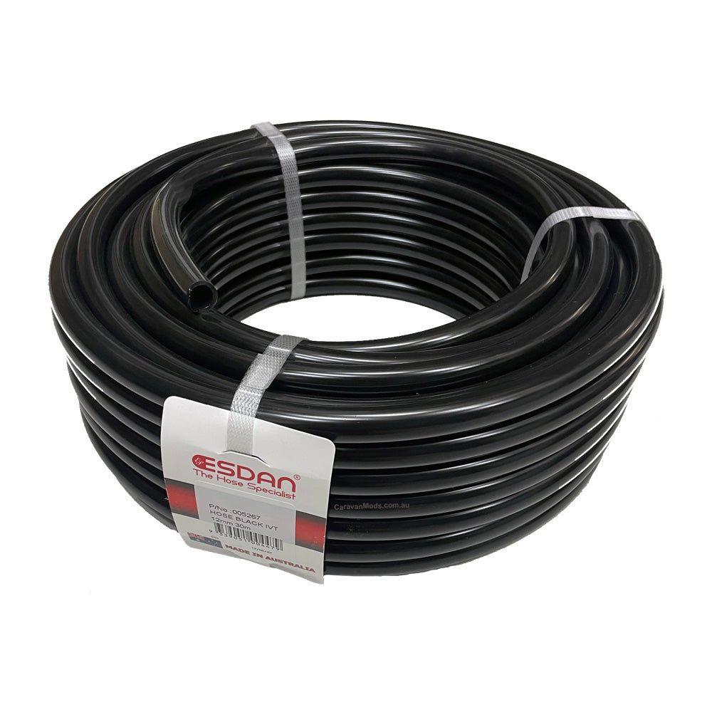 12mm Black Food Grade Hose Caravan Water Tank Hose