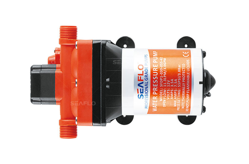 SeaFlo RV Supreme 12V Water Pump (3GPM/9.5LPM)