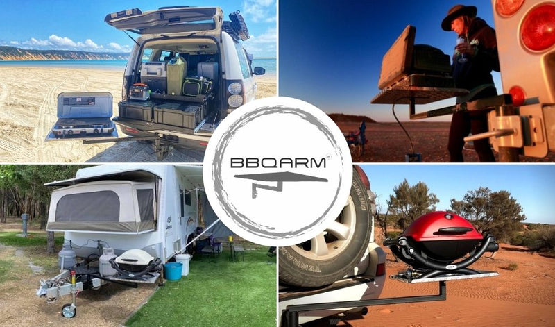 BBQARM Kit For Caravan or Trailer