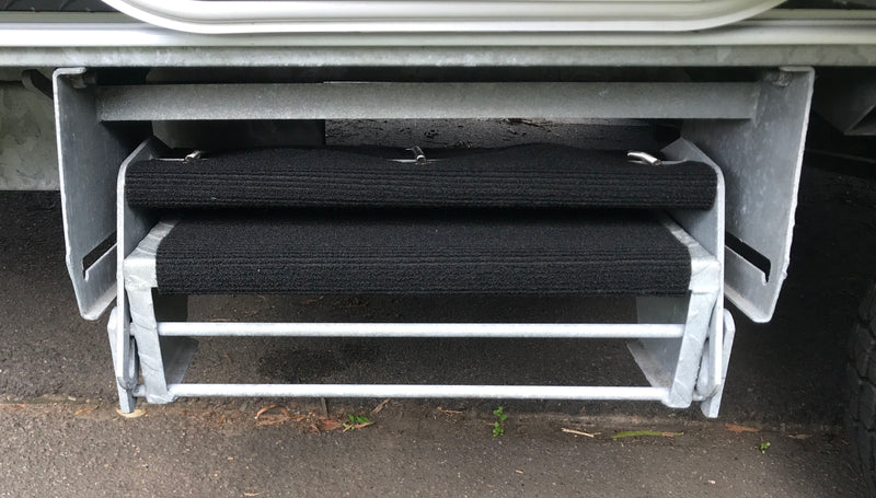 Set of Outdoor Step Coverings to suit Folding Step